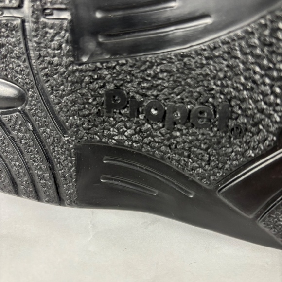 Propet Walking Shoe Black Leather - Picture 9 of 11